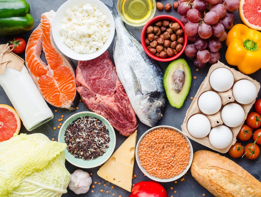 Healthy nutrition concept