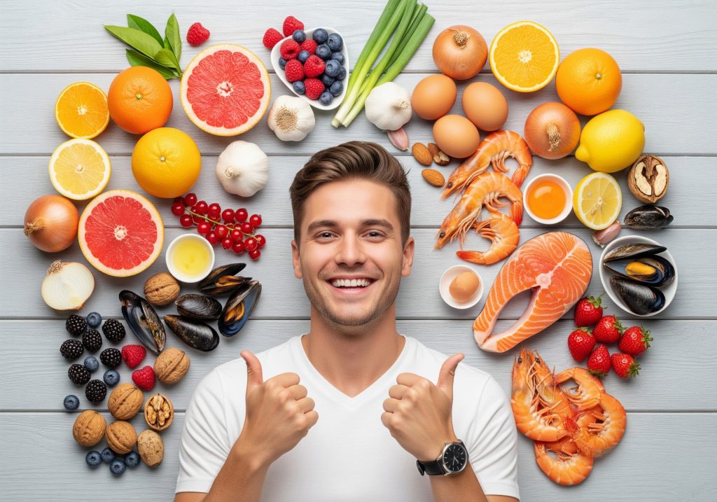 促進膠原蛋白生成的輔助食材
