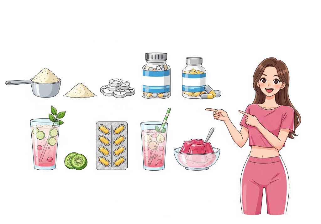 膠原蛋白劑型大解析